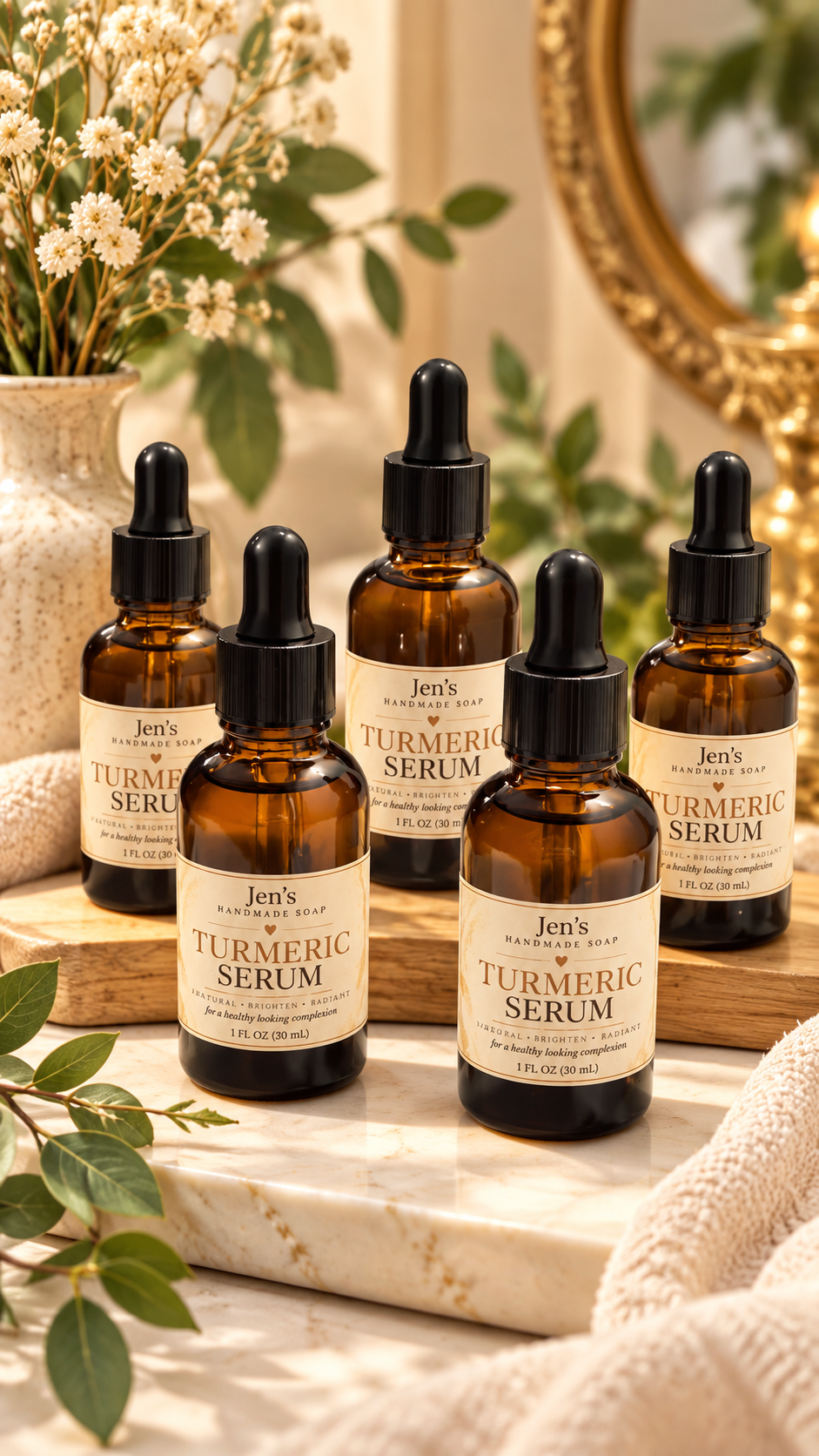 Turmeric Glow & Nourish Facial Serum